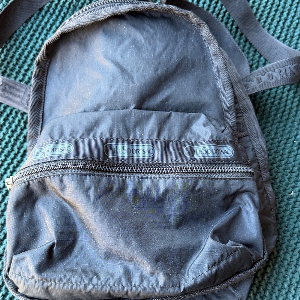 LeSportsac Charcoal Backpack